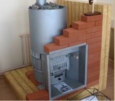 План бани 4х5 мойка и парилка отдельно