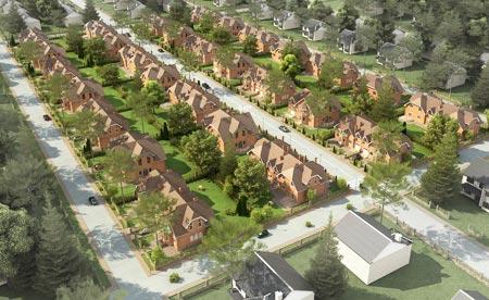 Достойные отличия современных коттеджных поселков