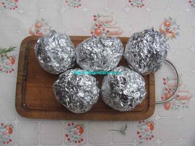  
Картофель, запечённый с сыром