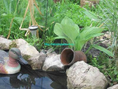  
Как сделать пруд на даче