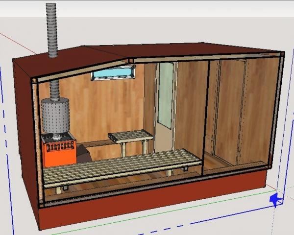 Перевозные мобильные бани