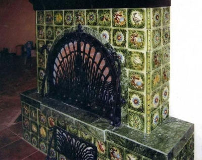 Тонкости плиточной облицовки печей