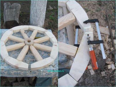 Деревянное колесо
Деревянное колесо
