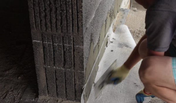 Как построить баню из керамзитных блоков