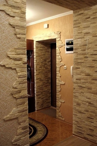 Дизайн стен в прихожей: выбираем декор, цвет и вид