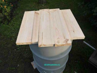  
Как сделать крышку на бочку