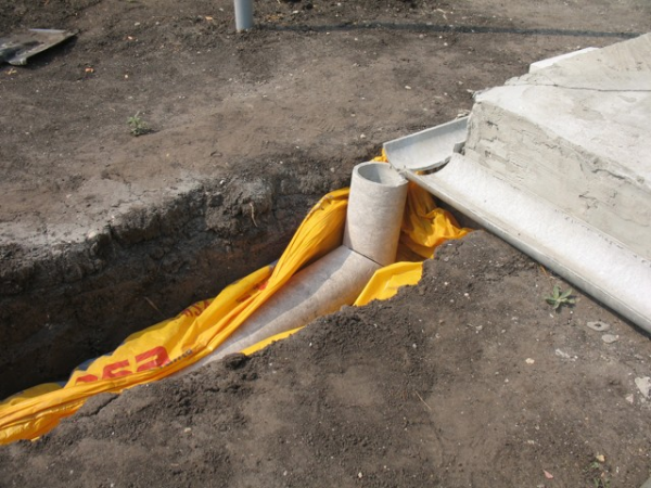 Отмостка своими руками