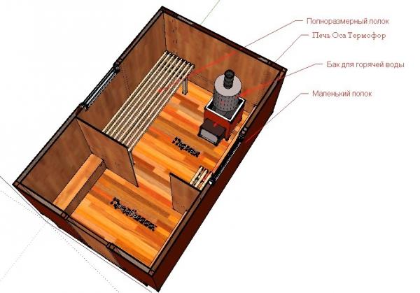 Перевозные мобильные бани