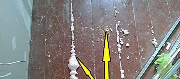 Как устранить скрип деревянного пола