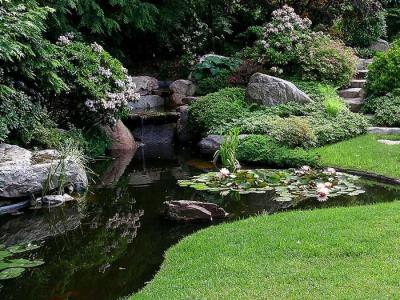  
Сад в природном стиле