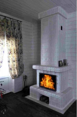 Тонкости плиточной облицовки печей