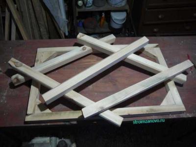  
Деревянная калитка со спартаковским ромбом своими руками