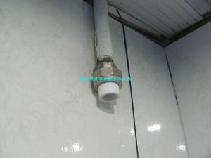  
Замена полотенцесушителя