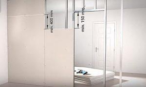 Как сделать стену из гипсокартона — подробная инструкция