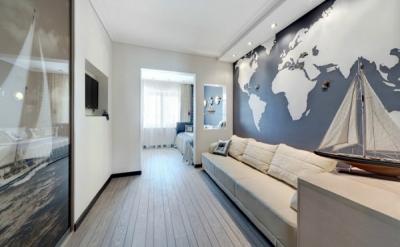 Морской стиль интерьера для загородного дома: особенности и примеры оформления Морской стиль интерьера для загородного дома: особенности и примеры оформления