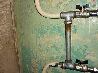 Подключение полотенцесушителя к стояку горячей воды схема