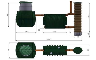 Канализация на даче своими руками: схема месторасположения элементов канализации, как сделать и с чего начать