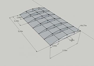 Навес из поликарбоната своими руками: рассмотрим чертежи и процесс монтажа навеса из поликарбоната