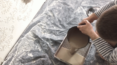 Декоративная штукатурка в интерьере: лучшие варианты + технология нанесения Декоративная штукатурка в интерьере: лучшие варианты + технология нанесения