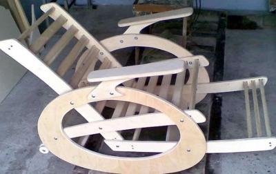 Кресло-качалка своими руками из фанеры — чертежи и пошаговые инструкции