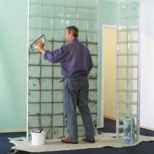 Стеклоблоки — размеры, цены и технологии монтажа