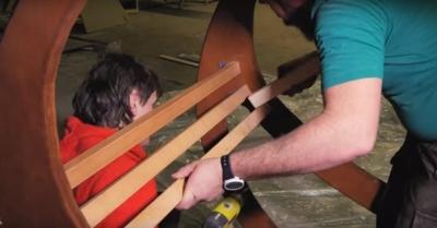 Кресло-качалка своими руками из фанеры — чертежи и пошаговые инструкции