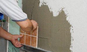 Плитка на гипсокартон в ванной