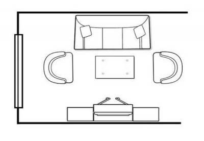 Расставляем мебель в гостиной: главные правила рациональной планировки