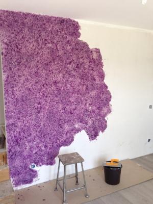 Жидкие обои для стен. Как наносить самостоятельно