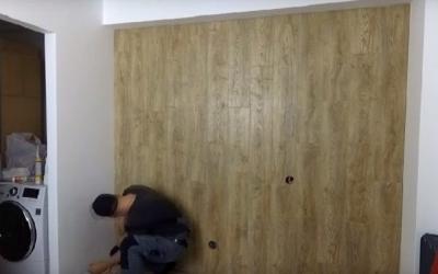 Укладка ламината на стену: особенности отделки, укладка ламината своими руками, пошаговая инструкция Укладка ламината на стену: особенности отделки, укладка ламината своими руками, пошаговая инструкция