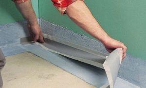 Плитка на гипсокартон в ванной