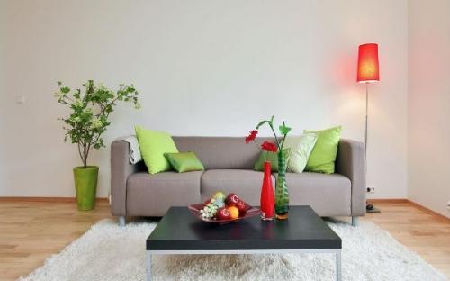 Овощи и фрукты в интерьере