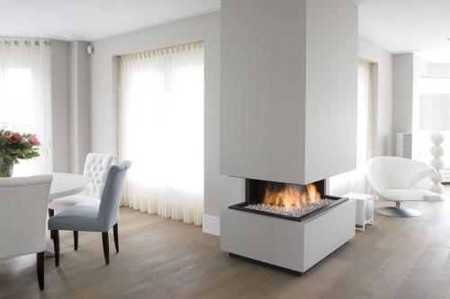 Электрический камин в квартире