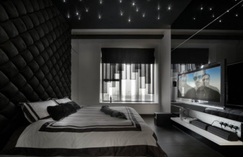 Роль тёмного потолка в дизайне интерьера