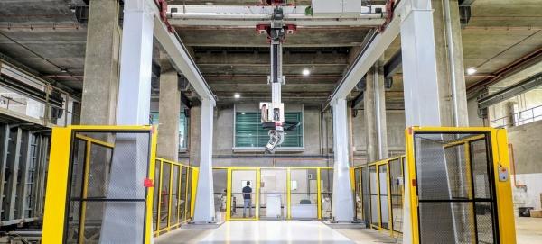 Сингапур тестирует 3D-принтер для печати архитектурных объектов цементными смесями 