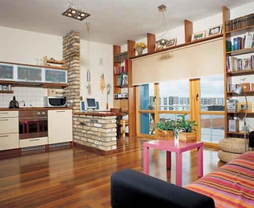 Квартира-студия: главные зоны