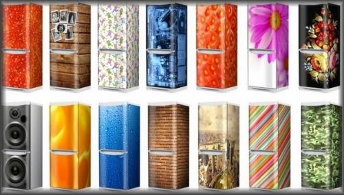 Дизайн холодильника: покрасить или оклеить