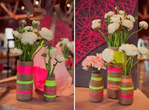 Вазы в интерьере комнаты