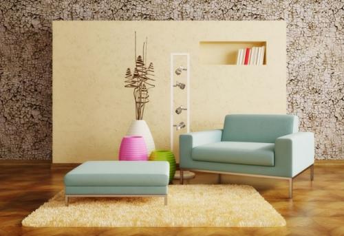 Вазы в интерьере комнаты