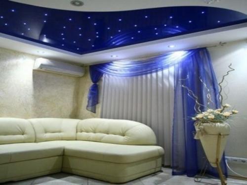Роль натяжных потоков в интерьере