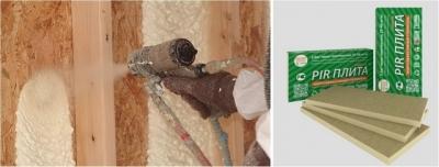 Виды утеплителей для стен дома изнутри