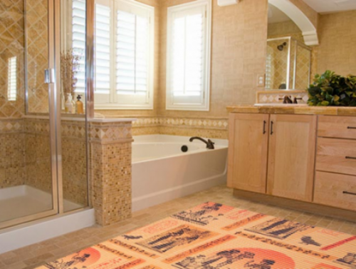 Коврик для ванной комнаты