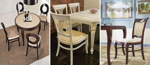 Кухонные стулья: основные виды