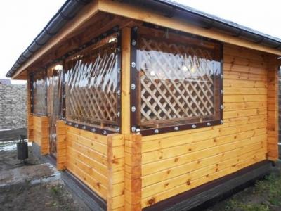 Мягкие окна для террас и беседок: советы, какие лучше купить Мягкие окна для террас и беседок: советы, какие лучше купить