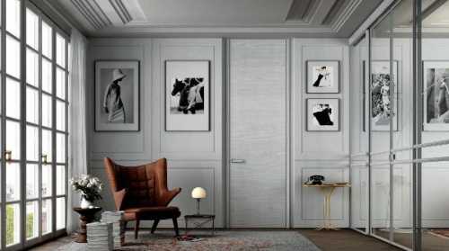 Потайная дверь в интерьере: преимущества, особенности монтажа