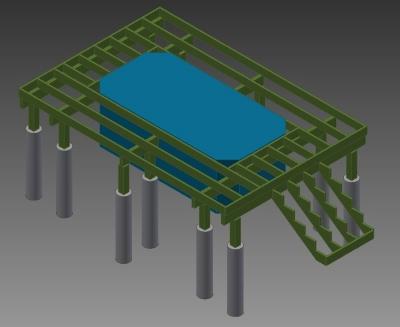 Деревянная терраса вокруг бассейна: проект деревянной террасы, подготовительные этапы и укладки своими руками