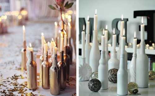 Оригинальные подсвечники своими руками