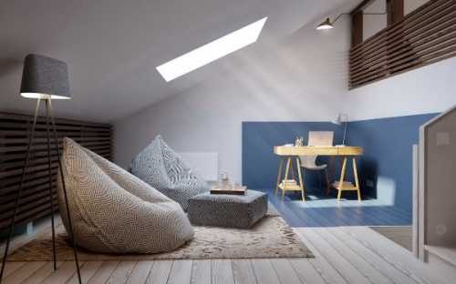 Чердак в частном доме: идеи интересного оформления