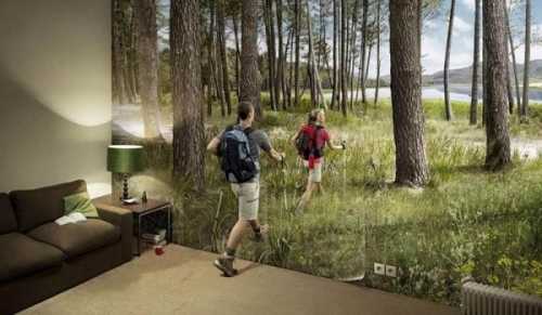 3D обои для стен