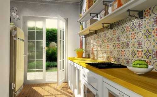 Плитка на кухонный фартук: критерии выбора